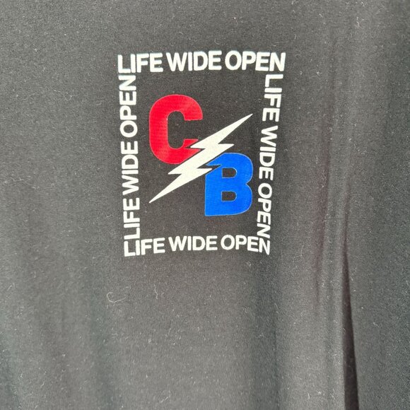 CboysTV Life Wide Open Short Sleeve T-Shirt Mens XL Pullover Motorsports YouTube - Picture 3 of 7